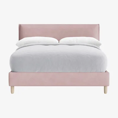 Loaf Double Archy Bed in Pressed Petals Clever Cotton