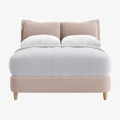 Loaf Beddy-Byes Bed, Double (Ballet Slipper Clever Velvet)