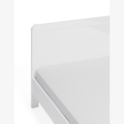 Marks & Spencer M&S  Loxton Gloss Bed - 4FT6 - White, White