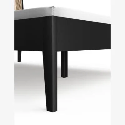 Marks & Spencer M&S  Maya Cane Bed - 4FT6 - Black, Black