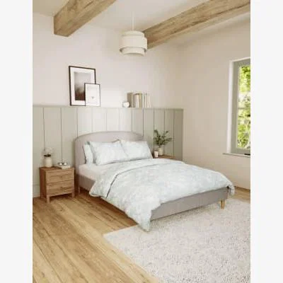Marks & Spencer M&S Jayden Bed - 4FT - Pearl Grey, Pearl Grey