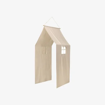 Made in Design Settle Bed canopy textile white / Organic cotton - Ferm Living