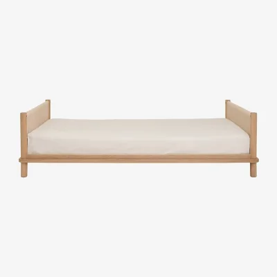 Made in Design Latitude Bed for 1 person natural wood / 102 x 212 cm - NOBODINOZ