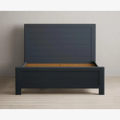 Oak&More Pembridge Dark Blue Painted Double Bed