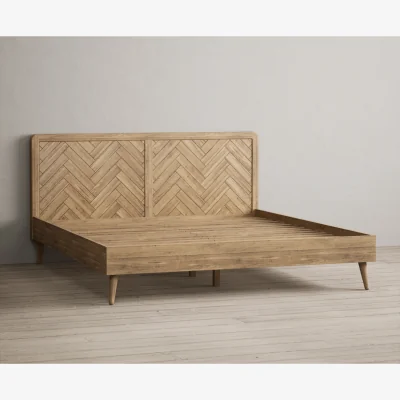 Oak&More Parven Solid Oak Super King Bed