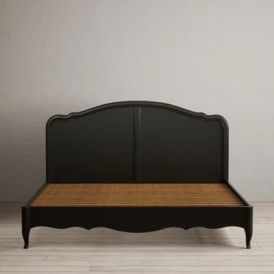 Oak&More Chateau Noir Oak and Black Painted Super King Size Bed