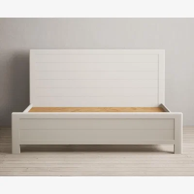 Oak&More Alba Soft White Painted Super King Bed