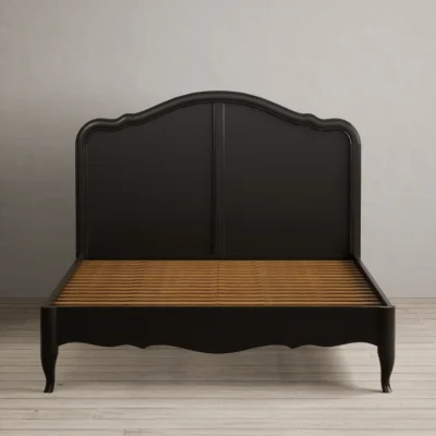 Oak&More Chateau Noir Oak and Black Painted Double Bed