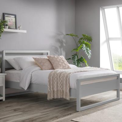 Downtown Julian Bowen Venice Bed - Dove Grey - 90cm Single In DoveGrey