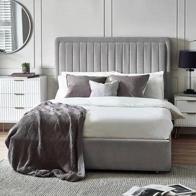 Downtown Julian Bowen Savannah Bed - Grey - 150cm King
