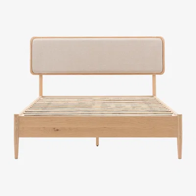 Perch and Parrow Modaro Double Bed in Natural