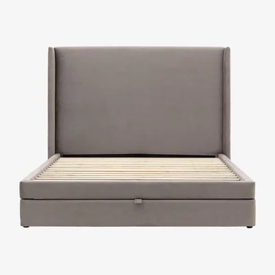 Perch and Parrow Dreamer King Bed in Taupe