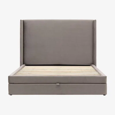 Perch and Parrow Dreamer Double Bed in Taupe