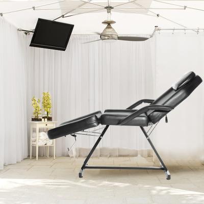 The Range Spa Adjustable Massage Salon Bed - Black