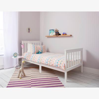 The Range Otis Single Bed 3ft Frame in White - White