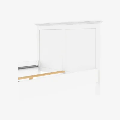 The Range Wyld Haus Osaka Double Bed Frame 4ft6 White Gloss - White