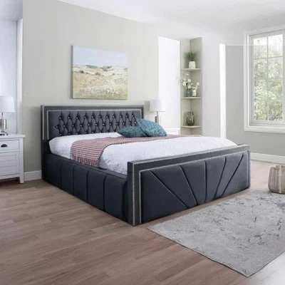 The Range Superior Bed Frame - Grey / King