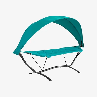 The Range Swing Sun Bed with Sun Shade - Turquoise