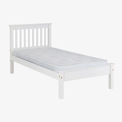 The Range Monaco 3' Bed Low Foot End - White