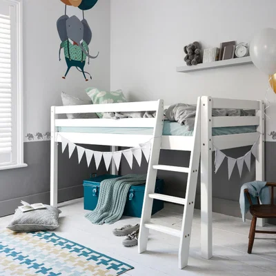 The Range Moro Cabin Bed in Classic White - White