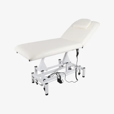 The Range Lifeideas Portable Beauty Bed with Motorized Height Control - White