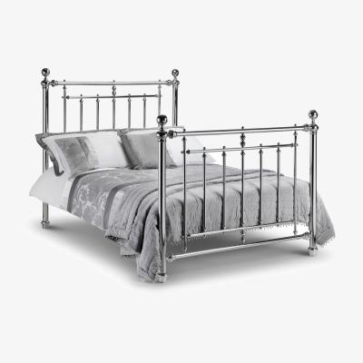 The Range High End Chrome Metal Bed - Metal