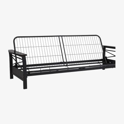 The Range Nadine Metal Single Sofa Bed Frame - Espresso