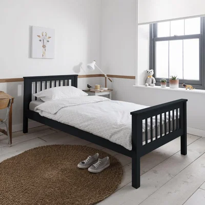 The Range Hampshire Single Bed Frame - Anthracite