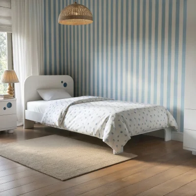 The Range Livana Single Bed - White