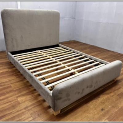 The Range Hana Bed Frame in Eco Recycled Fabric - Taupe