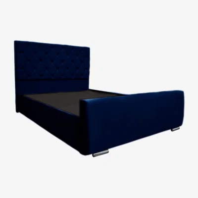The Range Lea Bed Frame - Blue / Superking