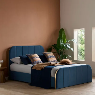 The Range Rowan Double Bed - Blue