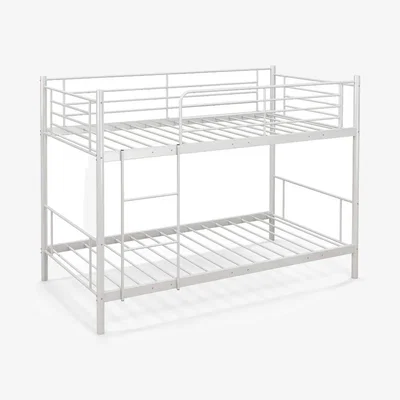The Range 3FT Single over Single Loft Bed Frame - White