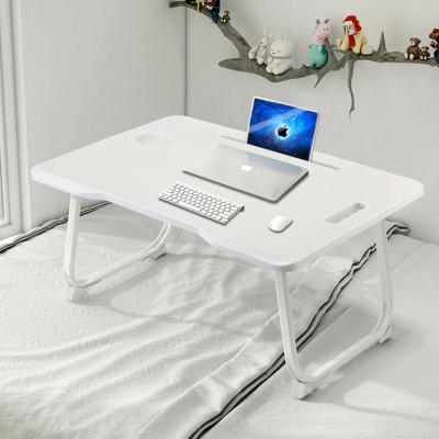 The Range Foldable Laptop Bed Desk with A Drawer - White