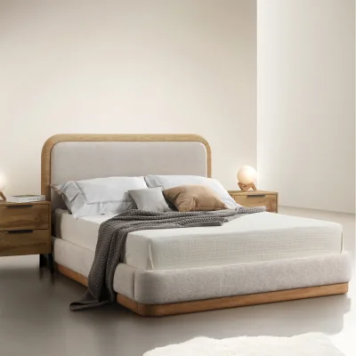 The Range Birlea Girona White Bed  - White