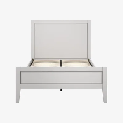 The Range Bay Bed Frame - Cement Grey / King