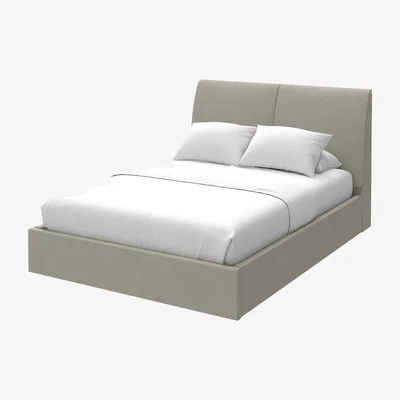 The Range Montrel Lean Back Bed - Natural