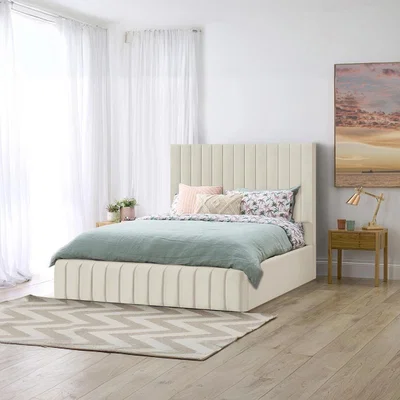 The Range Emiliya Bed Frame - Yellow / King