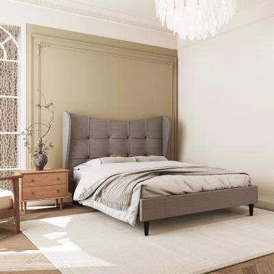 The Range Verona 4'6'' (Double) Bed - Brown