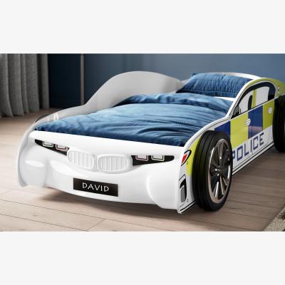The Range Police Car Bed - White