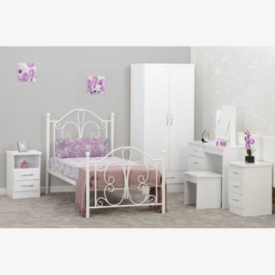 The Range Annabel 3' Bed - White