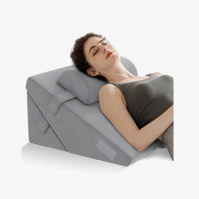 The Range 3 PCS Bed Wedge Pillow Set - Grey
