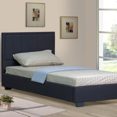 The Range Cellini Fabric Bed Frame - Black