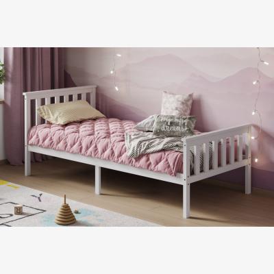 The Range Evi Solid Wood Single Bed - White