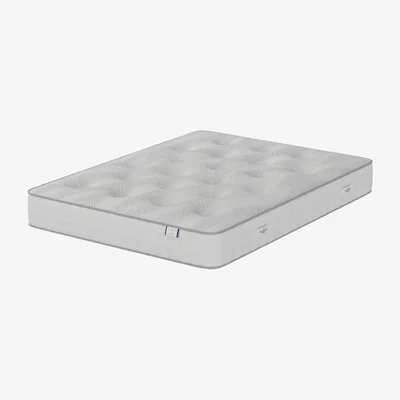 The Range British Bed Company Cotton Pocket 1200 single - White