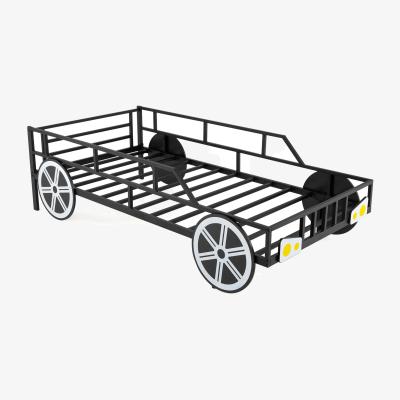 The Range Single Size Car-Shaped Platform Bed - Black