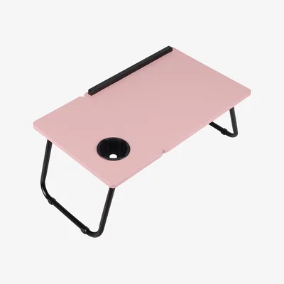 The Range Livingandhome Adjustable Foldable Laptop Bed Table - Pink