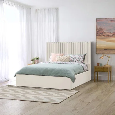 The Range Indigo Bed Frame - Yellow / Single