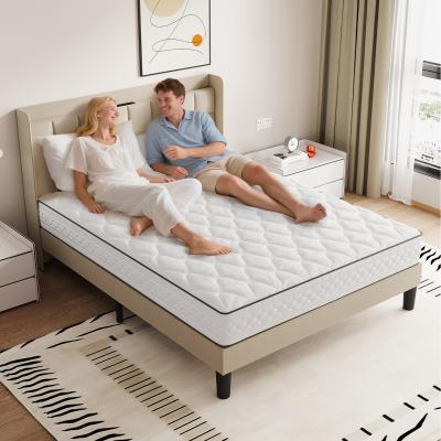 The Range Bed Frame with Charging Station and Storage Shelf - Beige / King