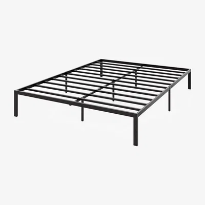 The Range Metal Slat Bed Frame - Black